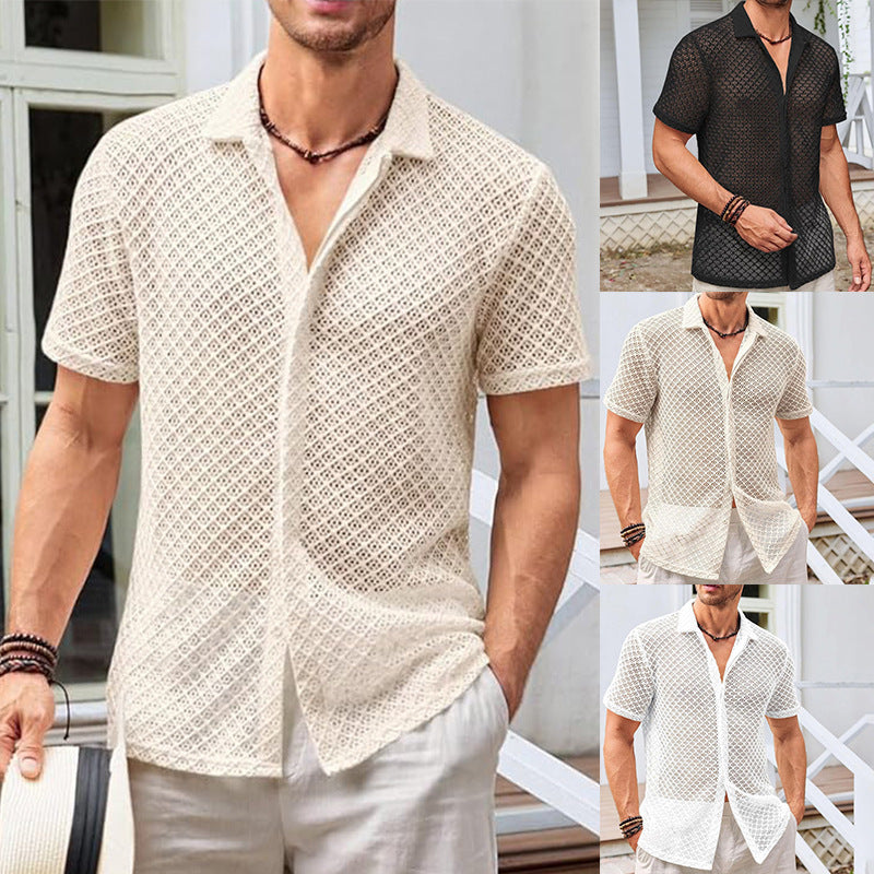 Mesh Short Sleeve Shirt