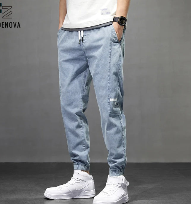 Loose Type Stretch Jeans