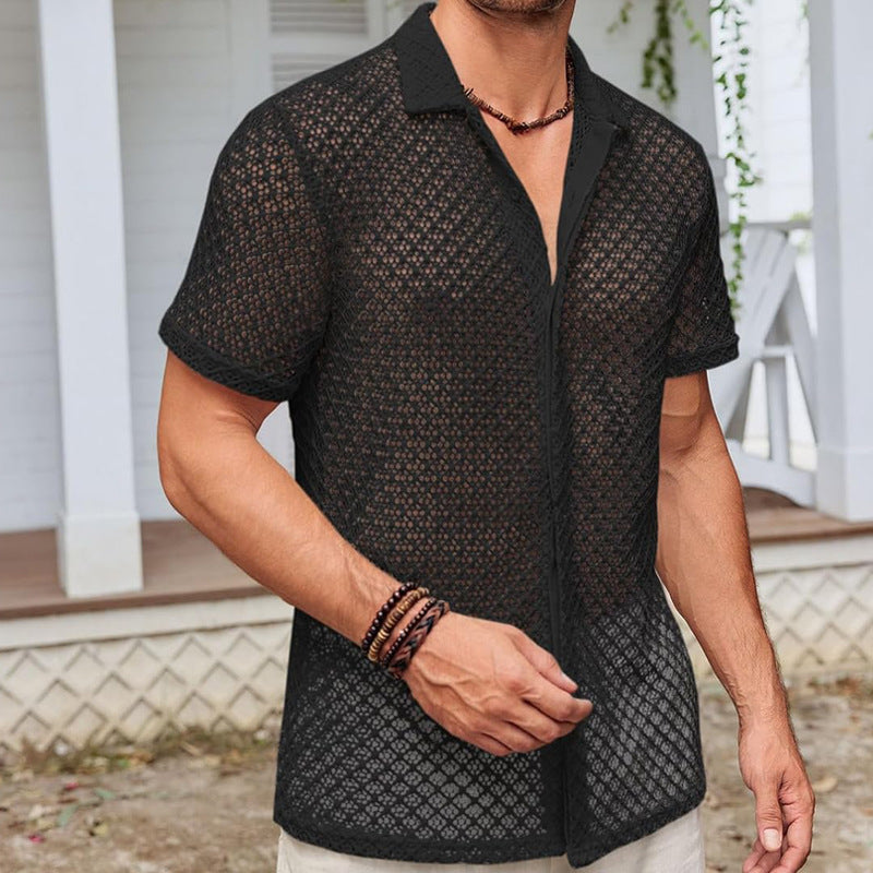 Mesh Short Sleeve Shirt