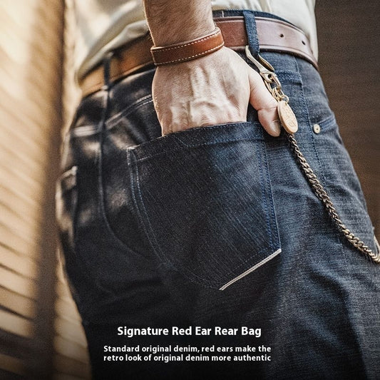 Straight Denim Jeans