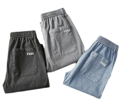 Loose Type Stretch Jeans