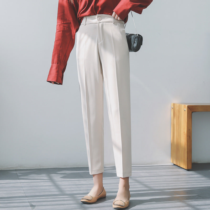 Loose Casual Pipe Pants