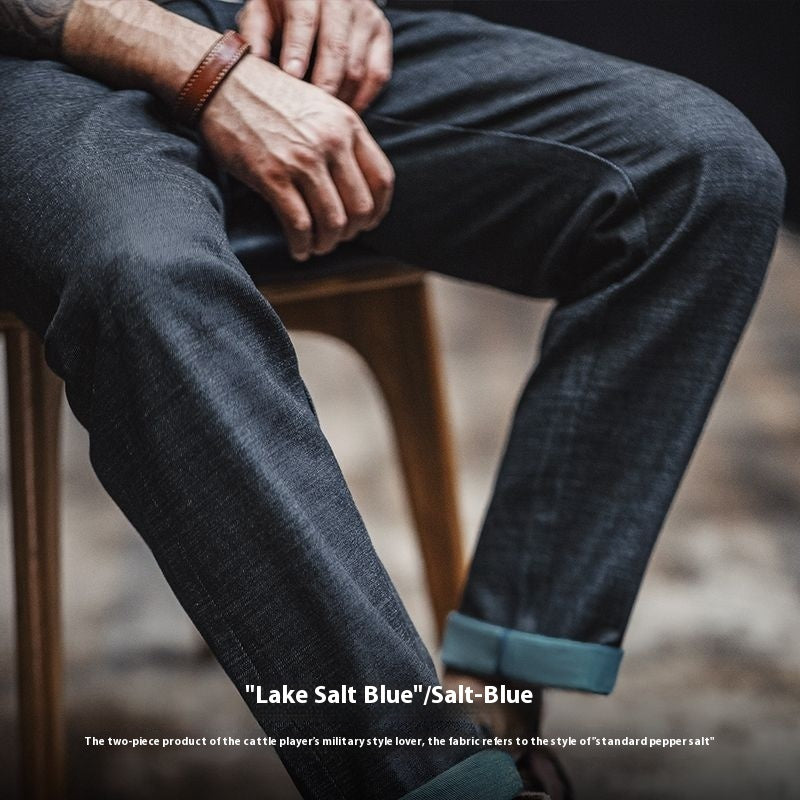 Straight Denim Jeans