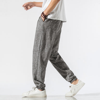 Linen Beam Pants