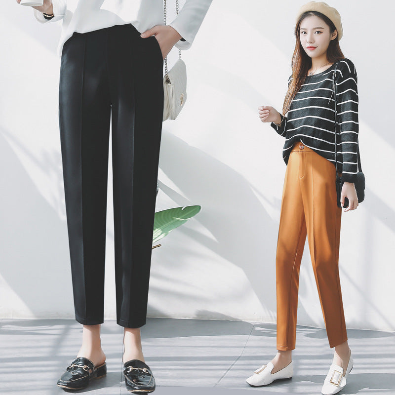 Loose Casual Pipe Pants