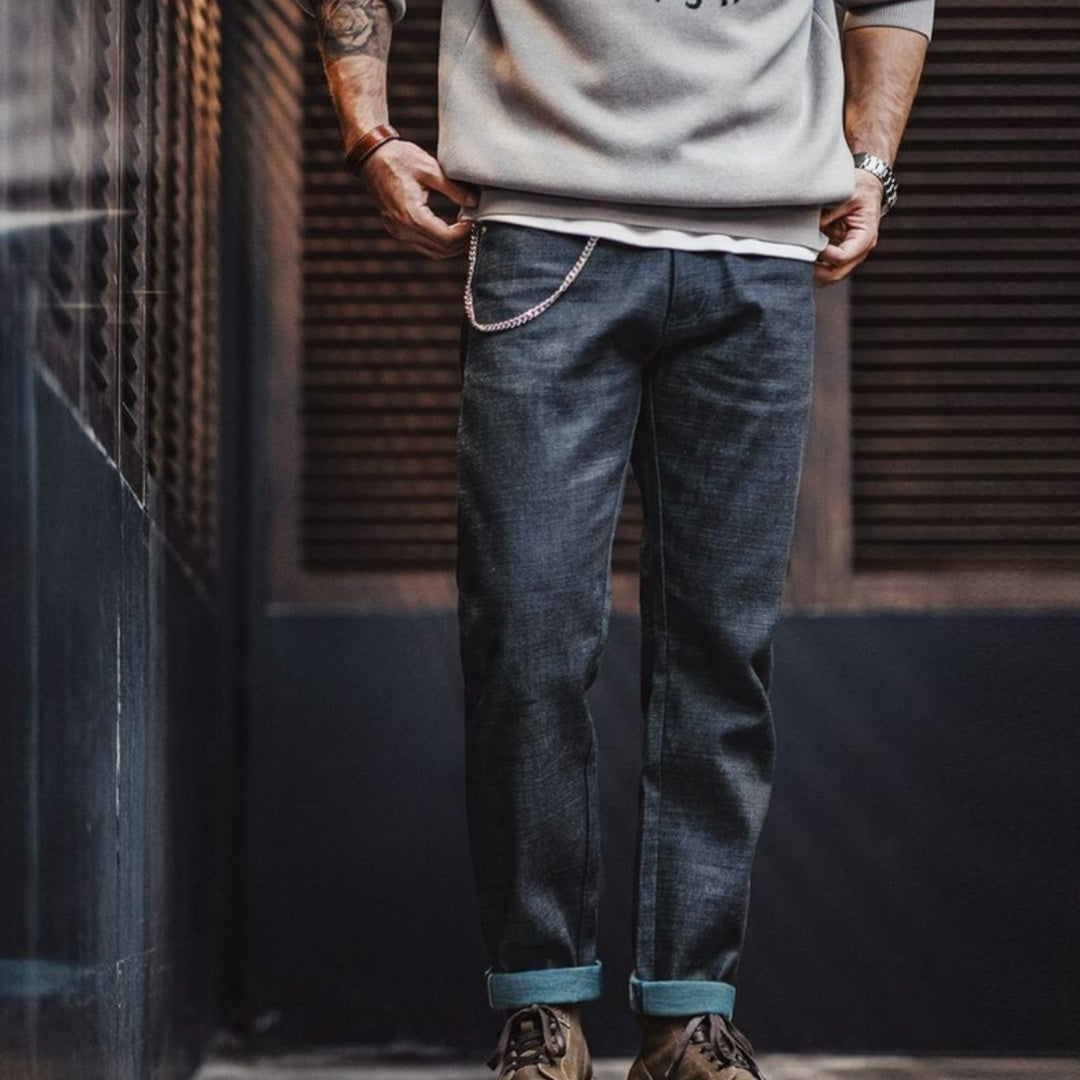 Straight Denim Jeans