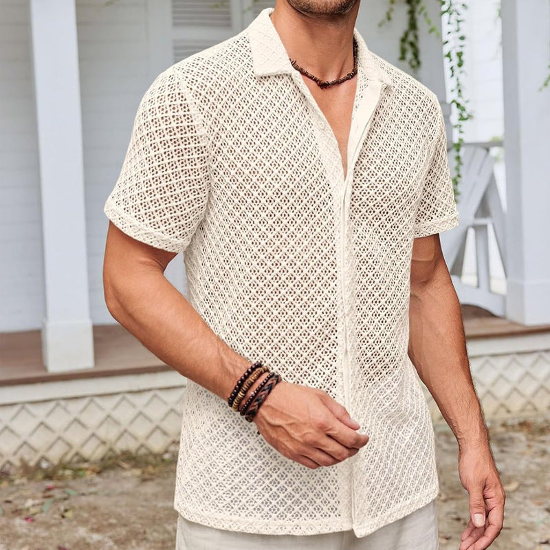 Mesh Short Sleeve Shirt